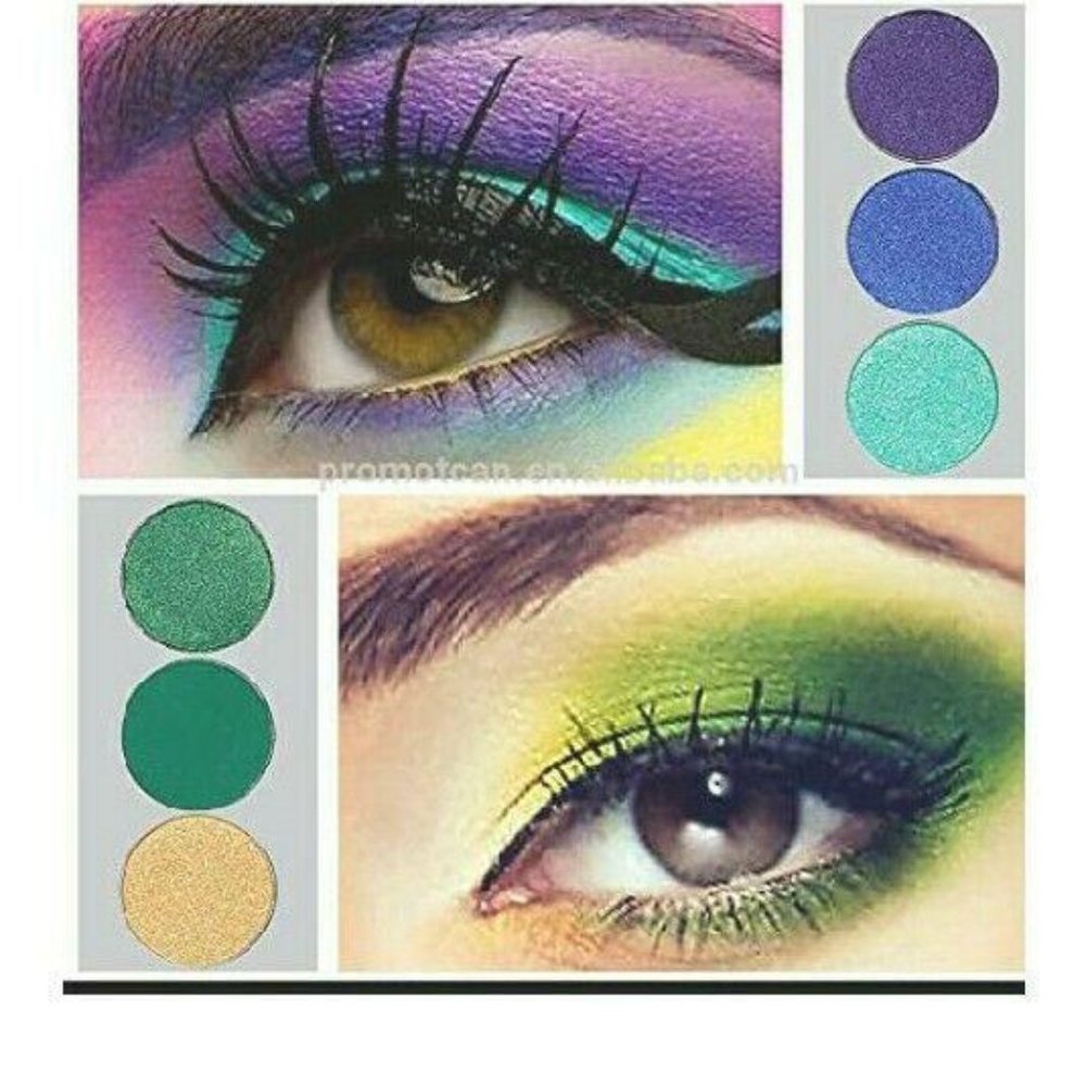 beauty fanatics eyeshadow palette 35 color shimmer